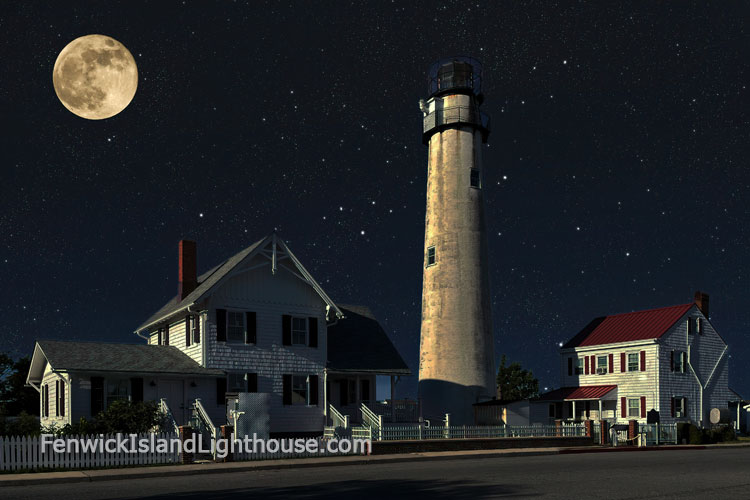 night light - fenwick island light